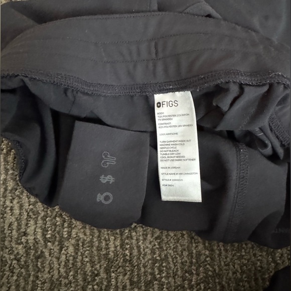 Figs Women’s Livingston Charcoal - Picture 3 of 3